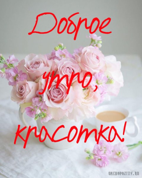 Красивые слова с добрым утром