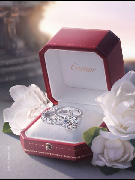 Свадебные кольца Cartier
