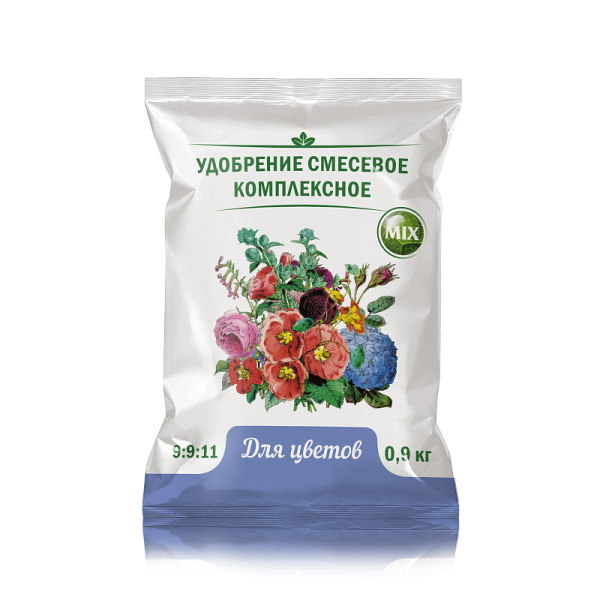 Удобрение минеральное Цветочное, 900 г