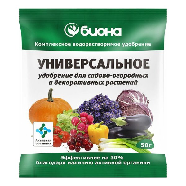 Удобрение Биона универсальное 50гр