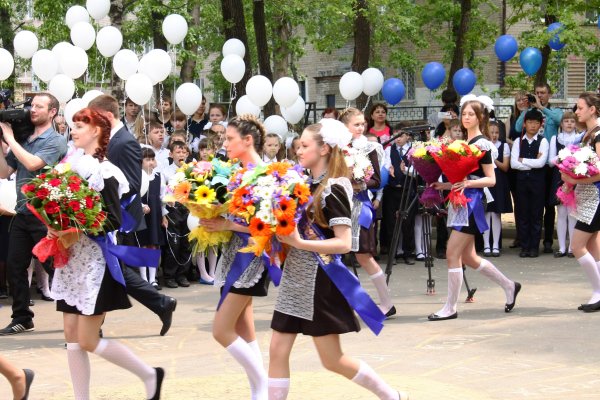 Выпускной праздник в школе