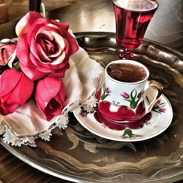 Кофе с фруктами