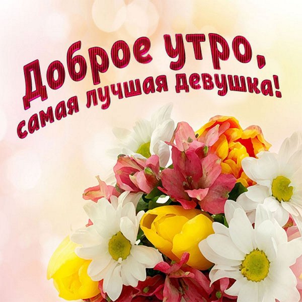 Розы с пожеланиями доброго утра и хорошего дня