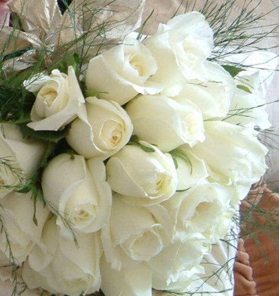 Открытки с Днем рождения с белыми розами: 39 штук