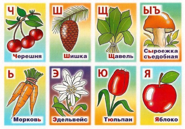 Изучаем названия цветов