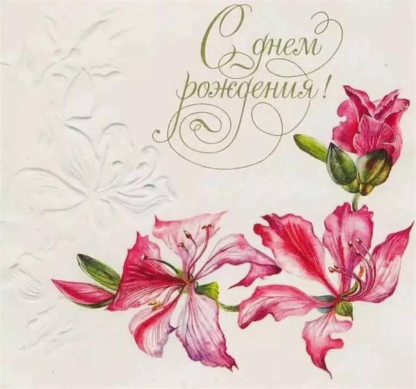 Открытка цветы