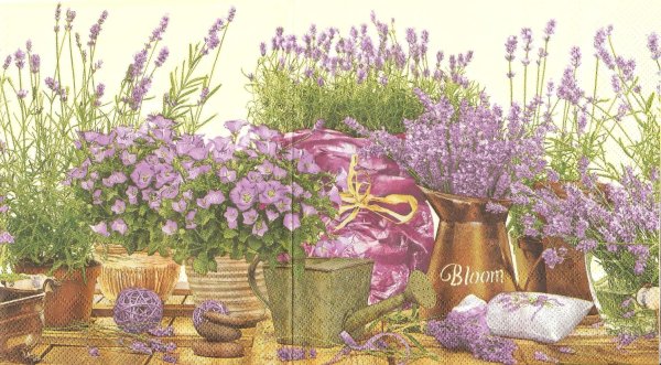 Прованс декупаж Lavande