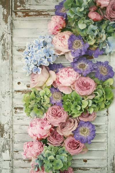 Shabby Chic цветы