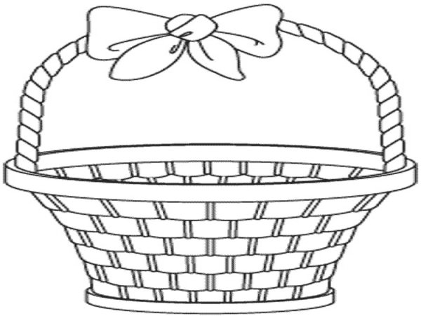 Корзинка рисунок