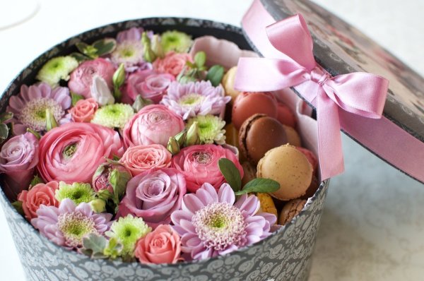 Букет из конфет для женщины