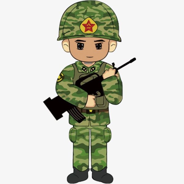 Военный с ребенком