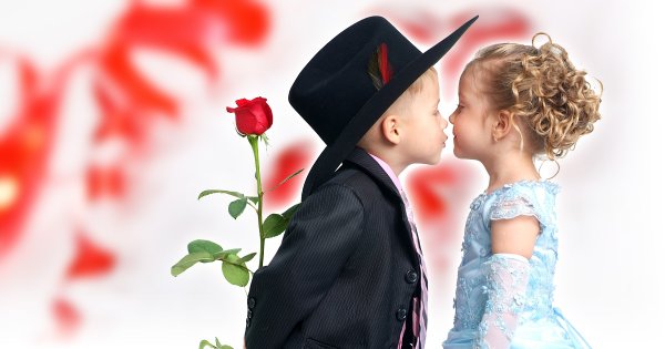Маленькие дети любовь