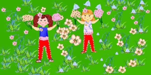 Лето для детей в детском саду