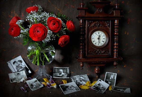 Фотонатюрморты с часами