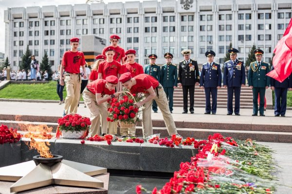 9 Мая Новопетровск возложение венков