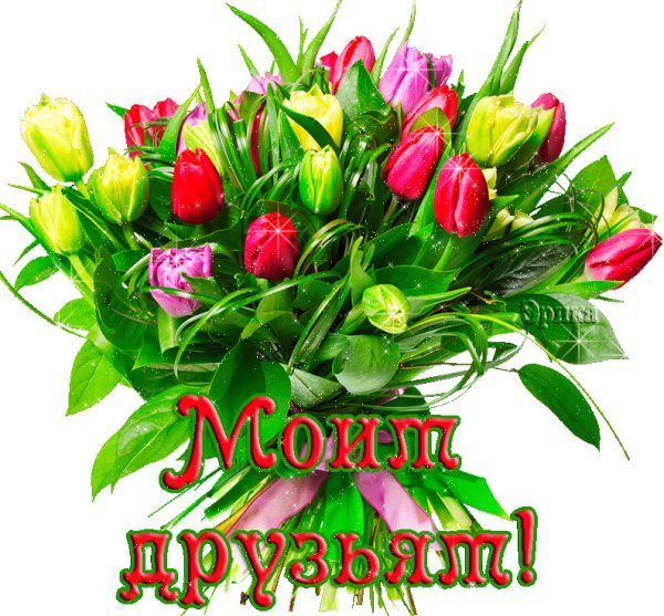 Цветы друзьям