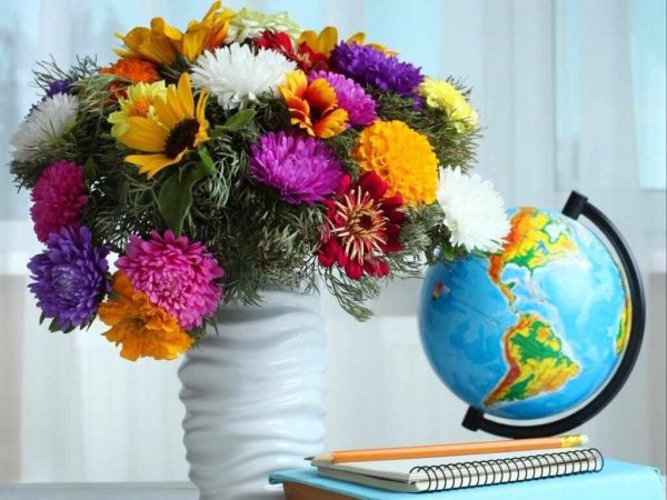 Букет учителю на выпускной