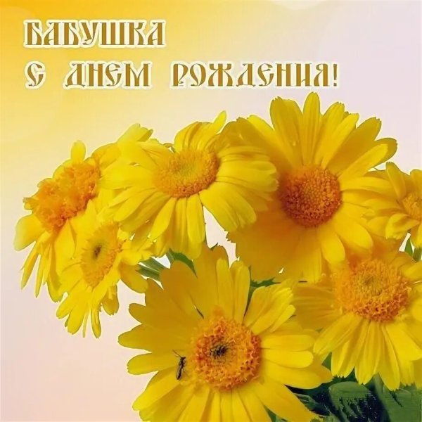 С днём рождения бабушка