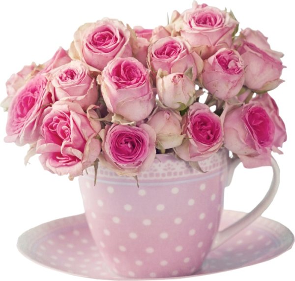 Good morning с цветами