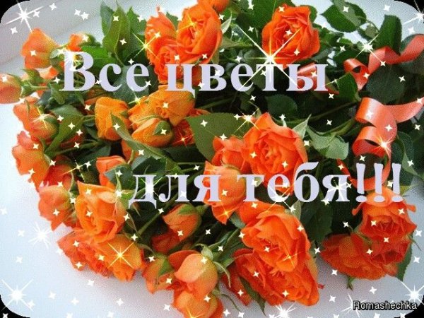 Все цветы для тебя