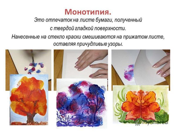 Рисование акварелью и гелевой ручкой