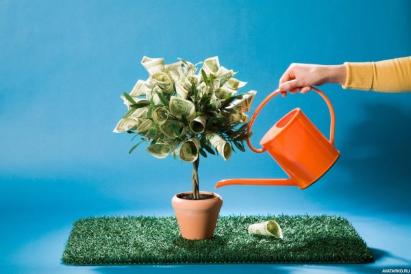 Букет из долларовых купюр