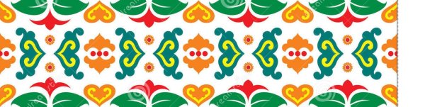 Татарский растительный орнамент