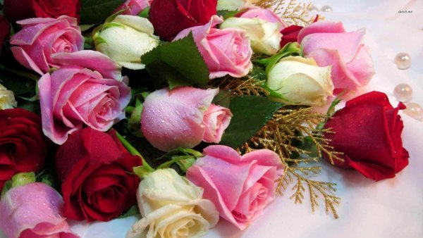 Поздравления с днем рождения цветы