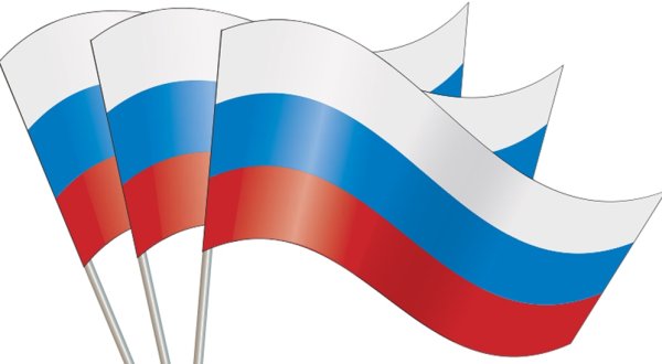Шаблоны на окна к Дню России цветные