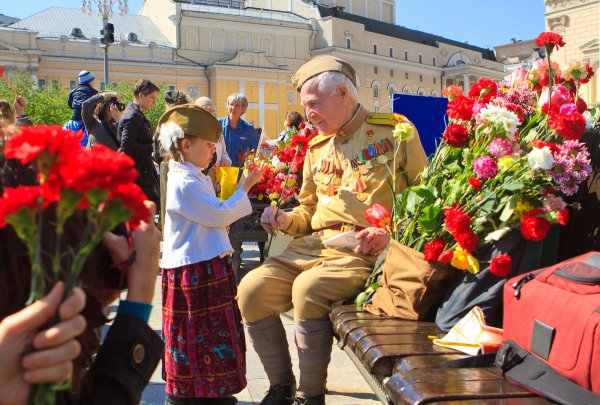 Празднование дня Победы