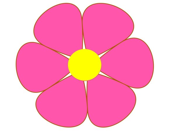 Цветочки для аппликации