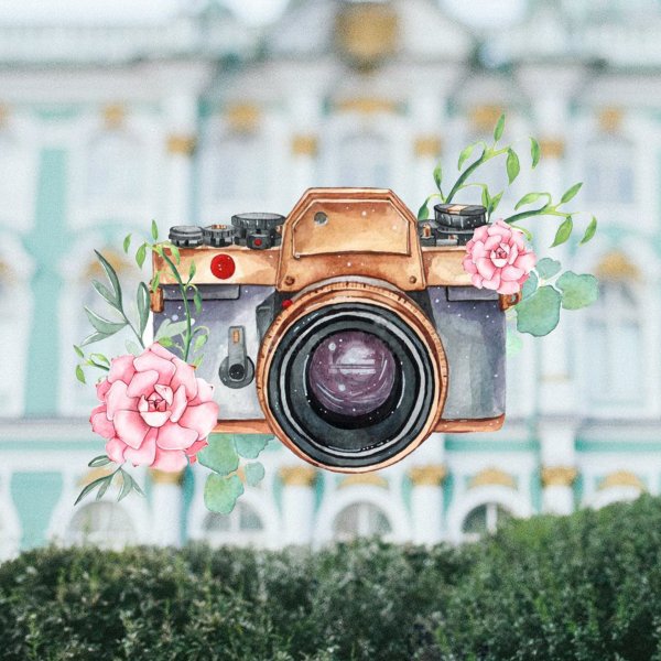 Фотоаппарат рисунок