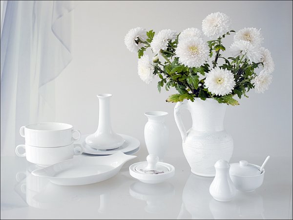 Белые предметы