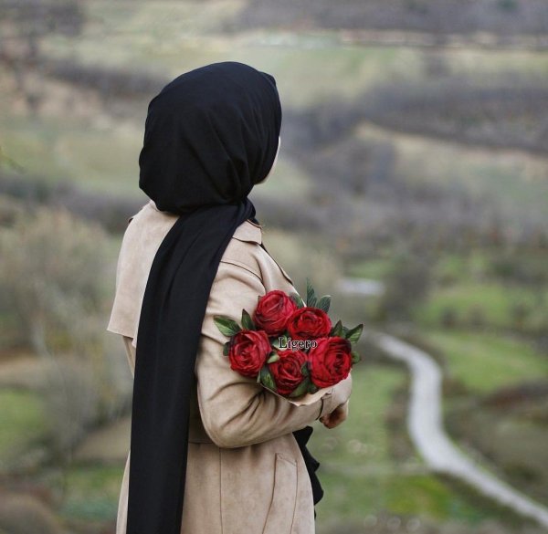 Девушка в хиджабе картинки на аву - 82 фото