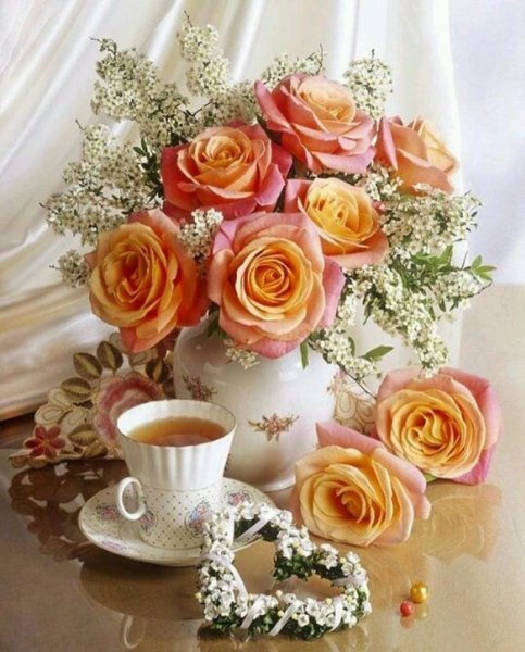Красивые букеты с добрым утром