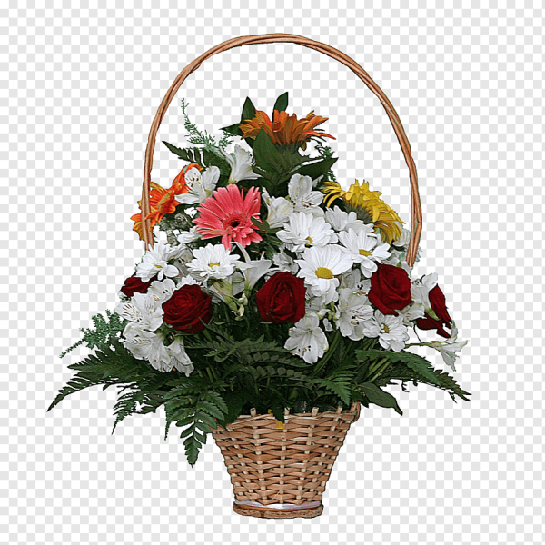 Букетик в корзинке