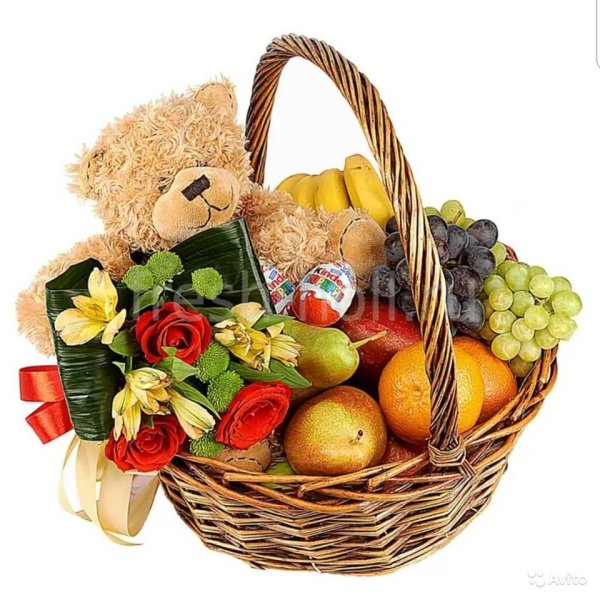 Корзинка с фруктами