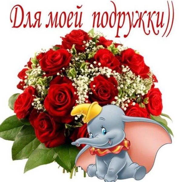 Цветы для подруги