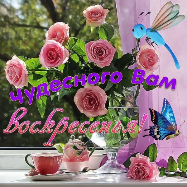 Отличного настроения в воскресенье