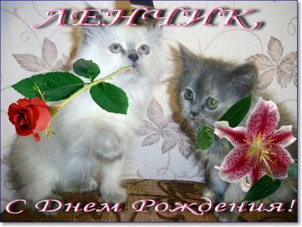 С днём рождения лпночка
