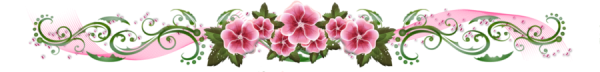 Лента из цветов