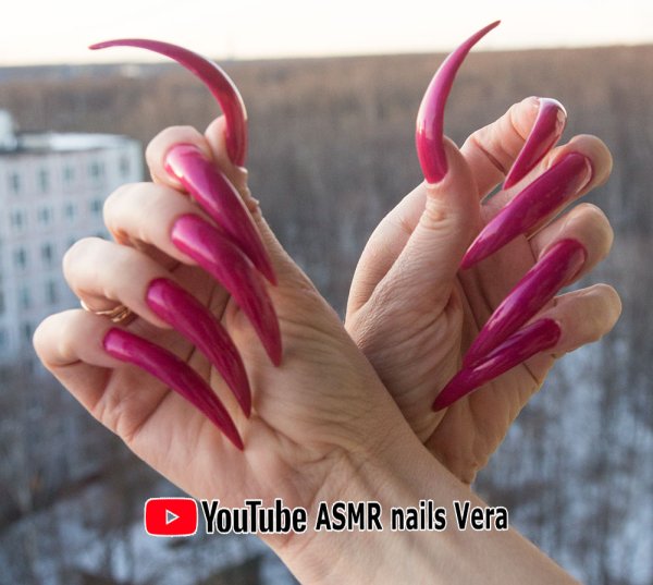 Длинные ногти на руках