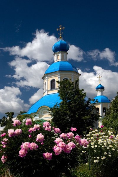 Троице-Сергиева Лавра цветы