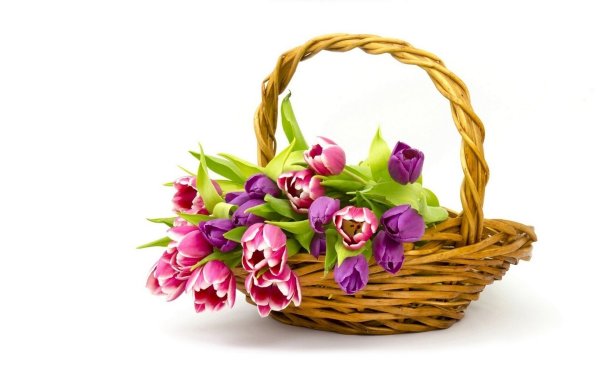 Корзина с цветами
