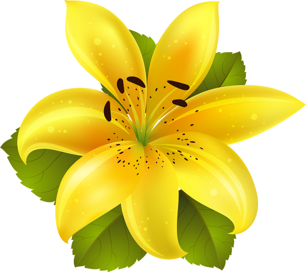 Цветочки мультяшные