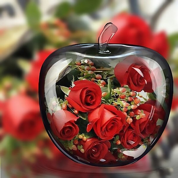 Открытки с добрым утром с розами