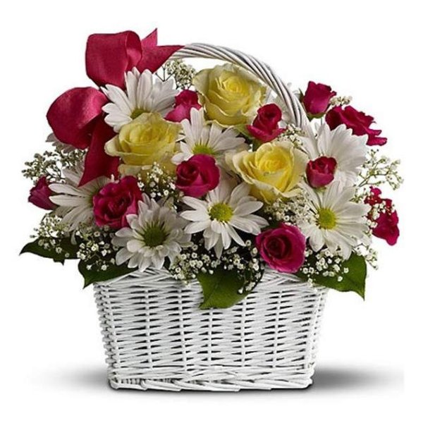 Корзина с цветами