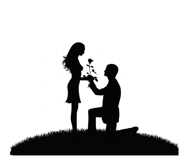 Мальчик с букетом цветов раскраска