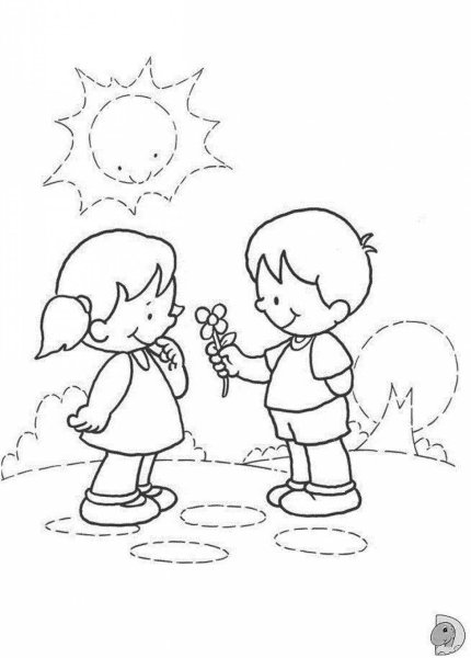 Катаев дудочка и кувшинчик раскраска