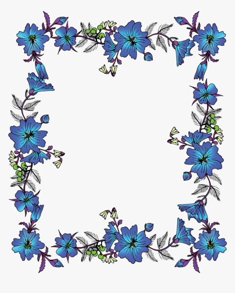 Рамка из цветов